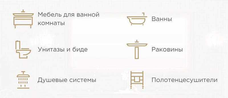 Иконки сантехники для сайта DUSHLUX.RU